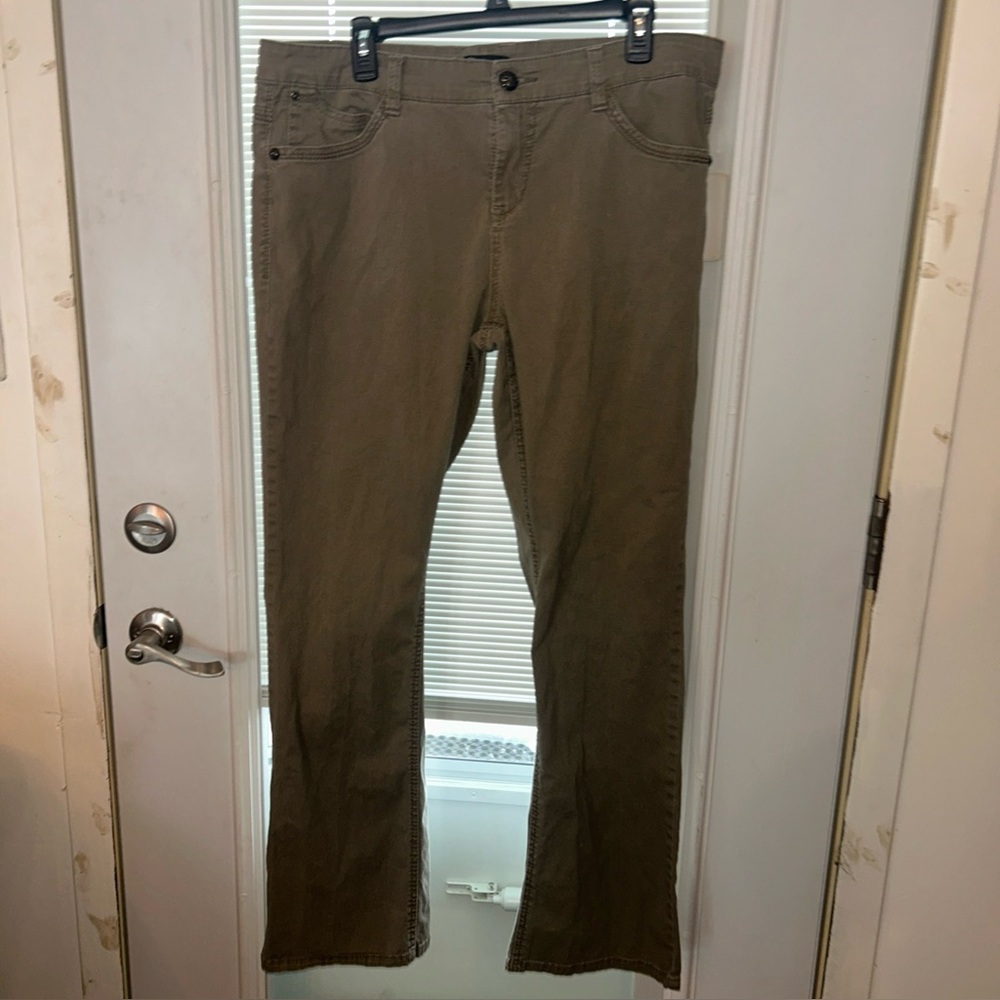 Women's Brown Jeans Supplies size 16W boot cut